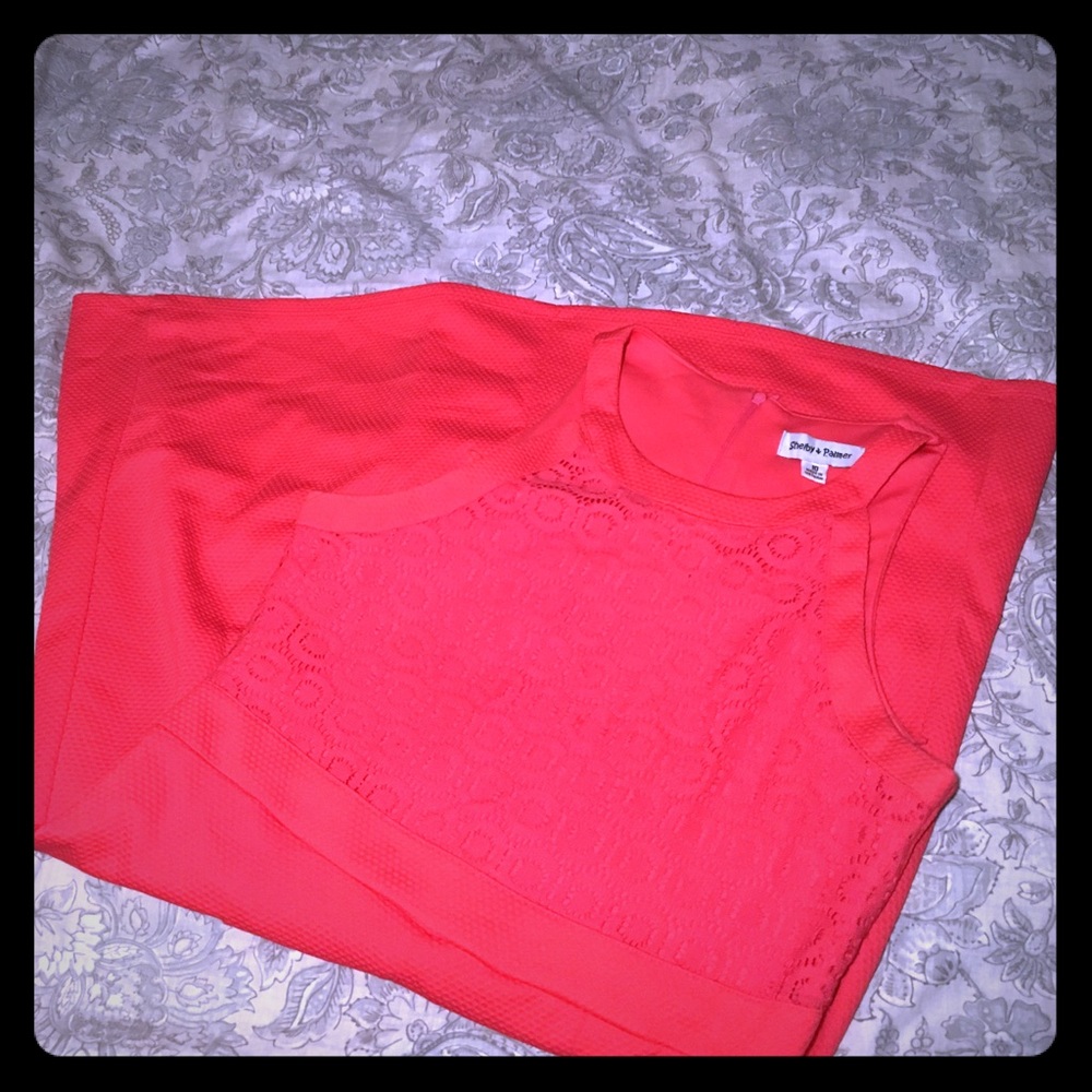 Pretty Red Dress Size 10